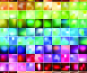Smooth and colorful blurs vector background 04