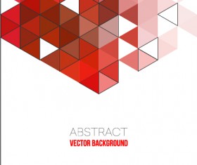 Triangle modern background material 01