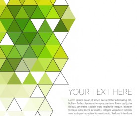 Triangle modern background material 02