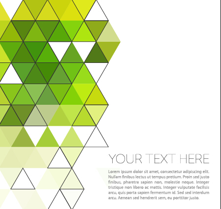 Triangle modern background material 02