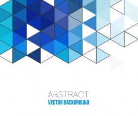 Triangle modern background material 03
