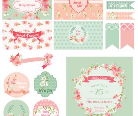 Wedding cards template ornate vector 01 free download