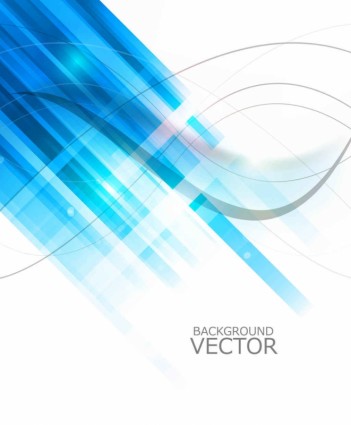 Bright blue abstract background vector