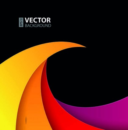colorful creative geometry background vector set 03