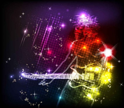Colorful lights backgrounds art 02
