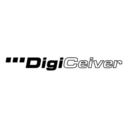 Digiceiver logo creative vector