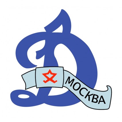 Dinamo moscow logo vector material