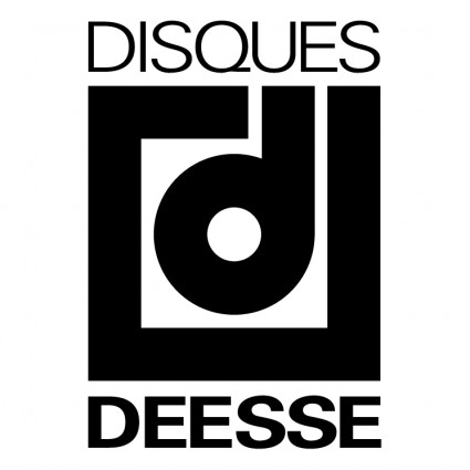 Logo disques deesse vector