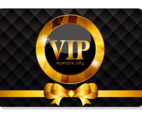 luxurious VIP members cards design vectors 01