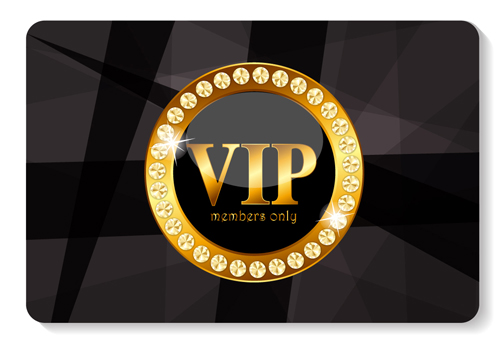 luxurious VIP members cards design vectors 03