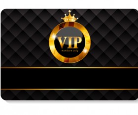 luxurious VIP members cards design vectors 04