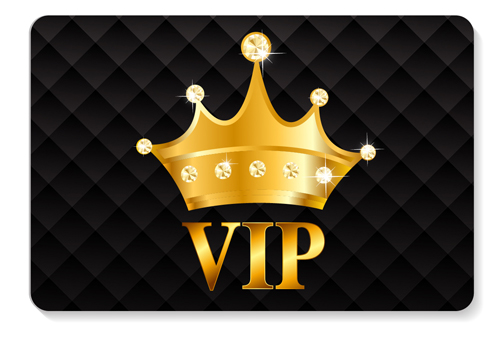 luxurious VIP members cards design vectors 08