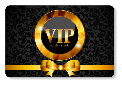 luxurious VIP members cards design vectors 11