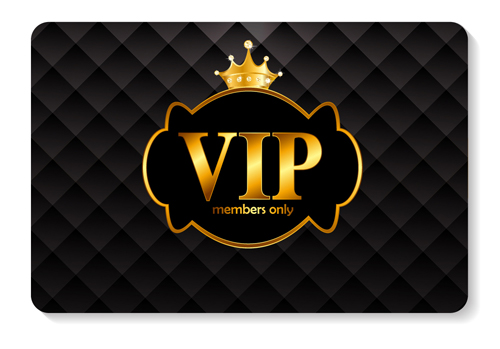 luxurious VIP members cards design vectors 12