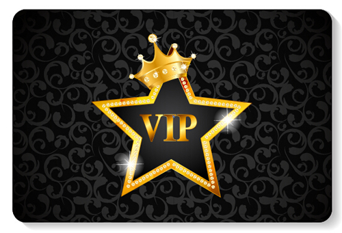 luxurious VIP members cards design vectors 15