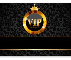 luxurious VIP members cards design vectors 19