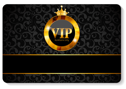 luxurious VIP members cards design vectors 19