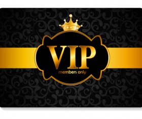luxurious VIP members cards design vectors 20