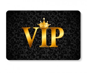 luxurious VIP members cards design vectors 23