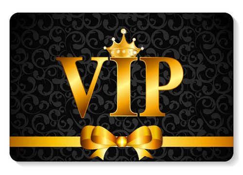 luxurious VIP members cards design vectors 24