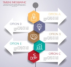 Business Infographic creative design 3409