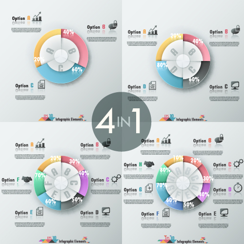 Business Infographic creative design 3458