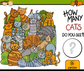 Children education animal cartoon vector 01