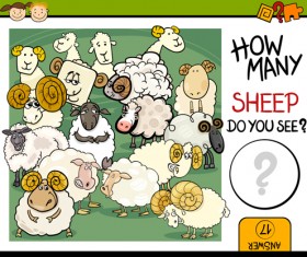 Children education animal cartoon vector 02