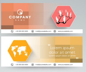 Company banners modern design vector 01