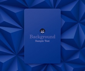 Creative polygonal colored background vector 01