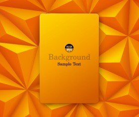 Creative polygonal colored background vector 03