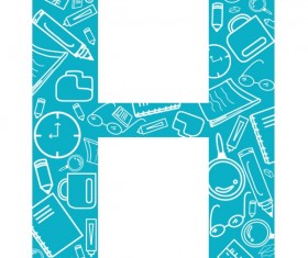 Education elements with H vector material