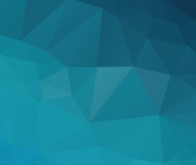 Embossment triangular blue background vector 01