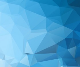 Embossment triangular blue background vector 03