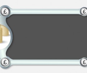 Gambling house frame vector material