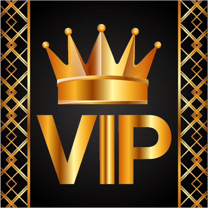 Luxury golden VIP background vectors 02
