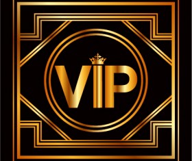 Luxury golden VIP background vectors 06