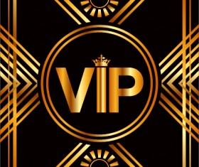 Luxury golden VIP background vectors 09