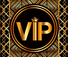 Luxury golden VIP background vectors 10