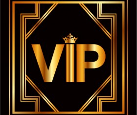 Luxury golden VIP background vectors 19