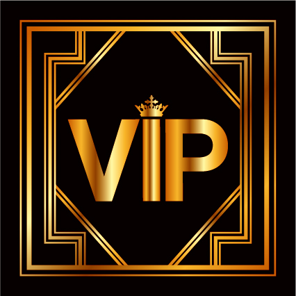 Luxury golden VIP background vectors 19