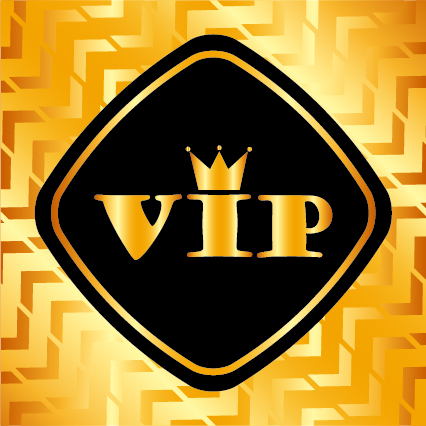Luxury golden VIP background vectors 21
