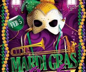 Luxury party flyer psd template 04