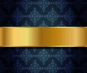 Ornate Vip Gold Background Art Vector 02 Free Download