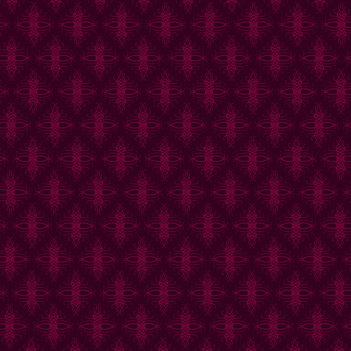 Ornate damask seamless pattern vectors material 03