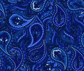 Pattern paisley seamless vector material 06