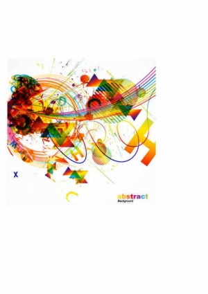 Fashion colorful background elements vector 02