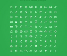 100 Kind icons set