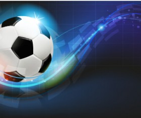 Abstract soccer art background vector 03