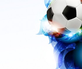 Abstract soccer art background vector 04